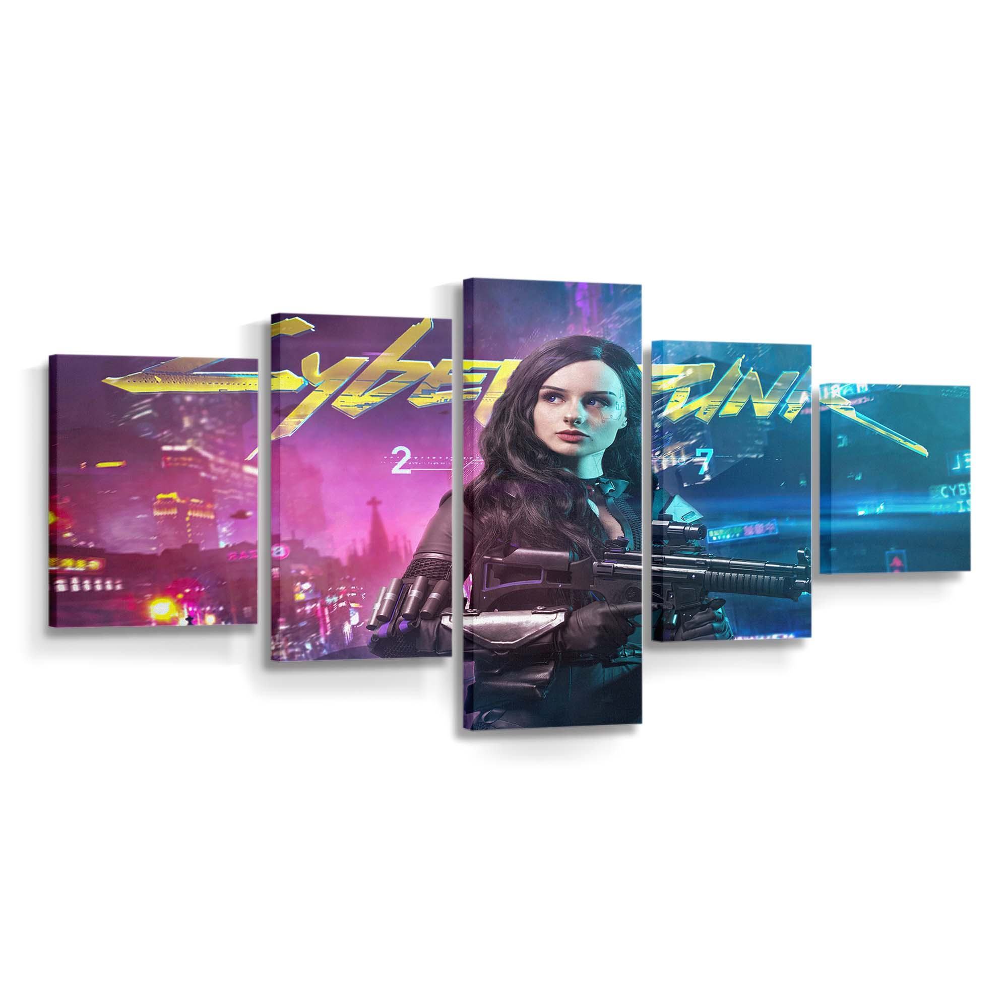 cyberpunk 2077 x witcher 3 cosplay 4k cb